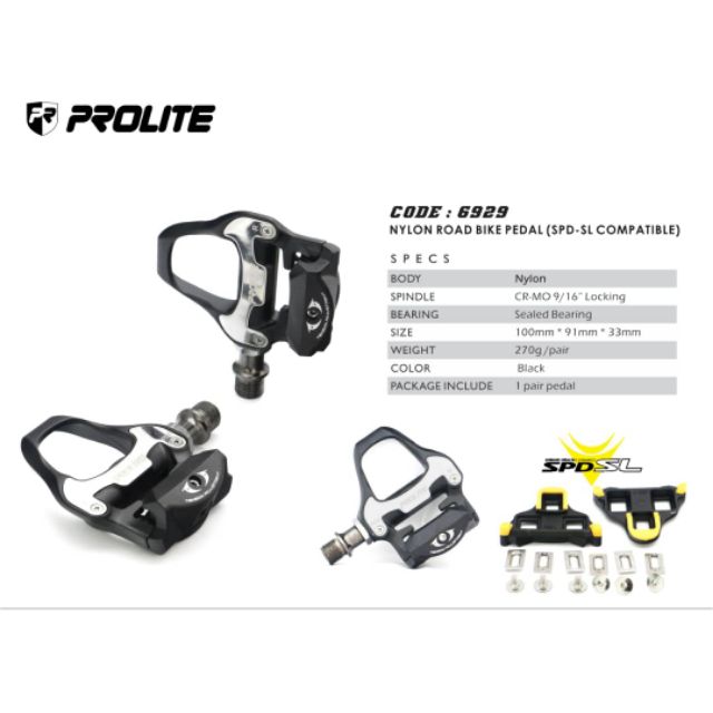 Prolite Road Cleat Paddle(Shimano spdsl system) Shopee Malaysia