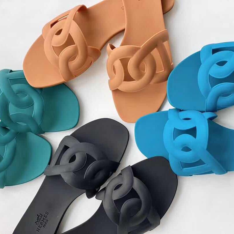 hermes beach sandals