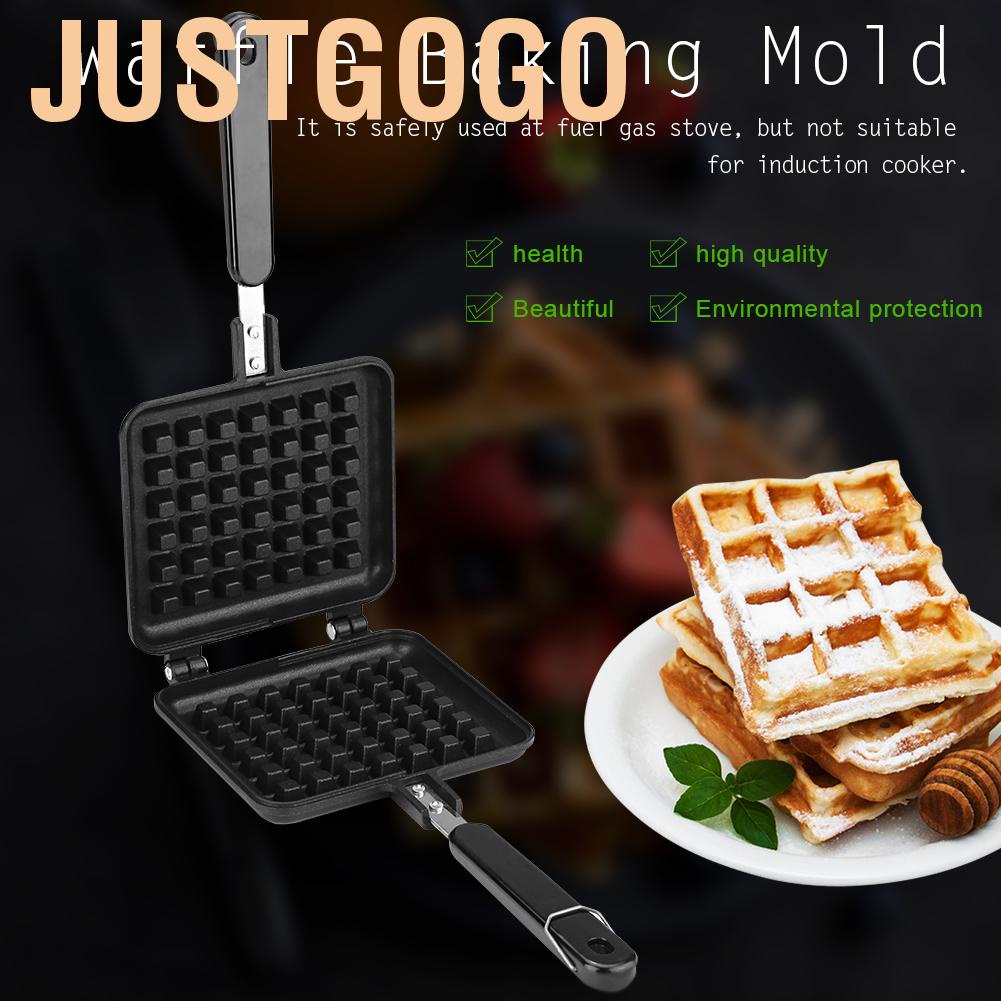 Household Kitchen Gas Non-Stick Waffle Maker Pan Mould Mold Press Plate Cooking Baking Tool Waffle Baking Mold 