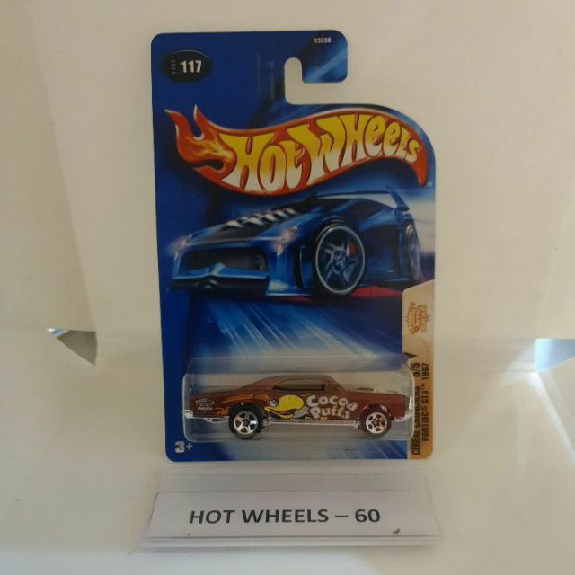 HOT WHEELS BROWN PONTIAC GTO 1967 - COCOA PUFFS | Shopee Malaysia