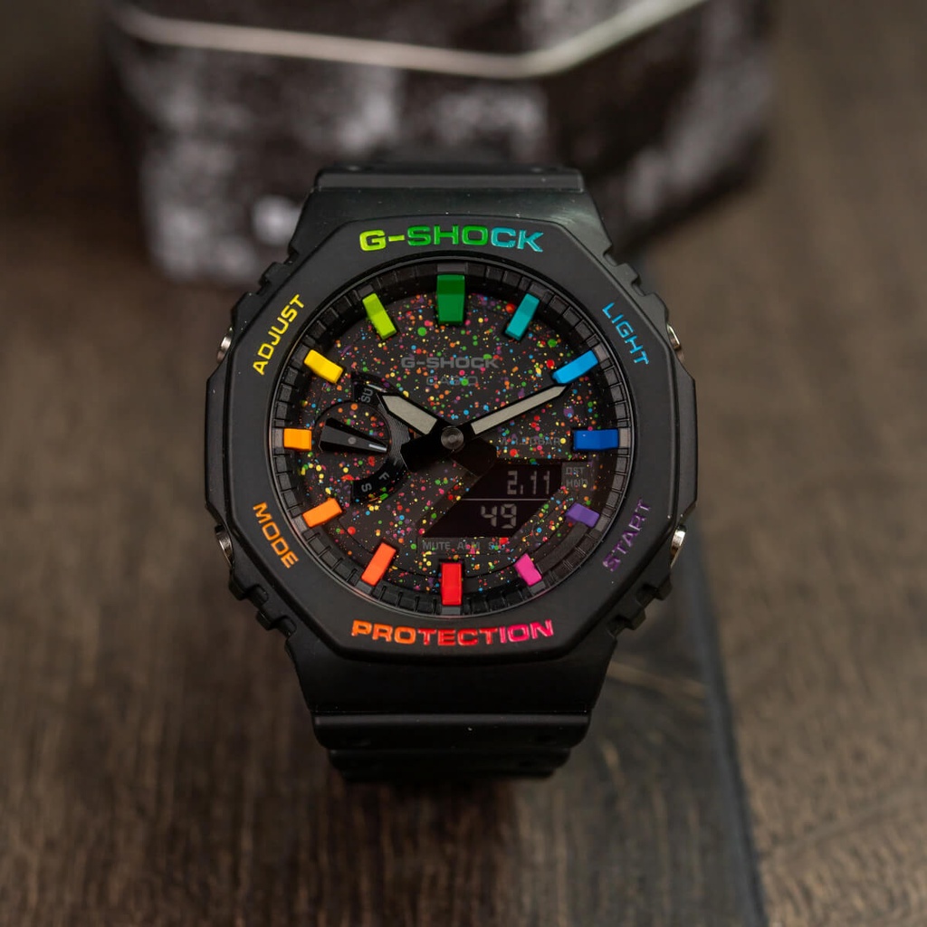 G shock tmj rainbow