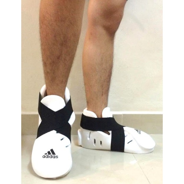 White Colour Adidas Taekwondo Karate Silat ITF Gear Shoe Glove MMA Sport
