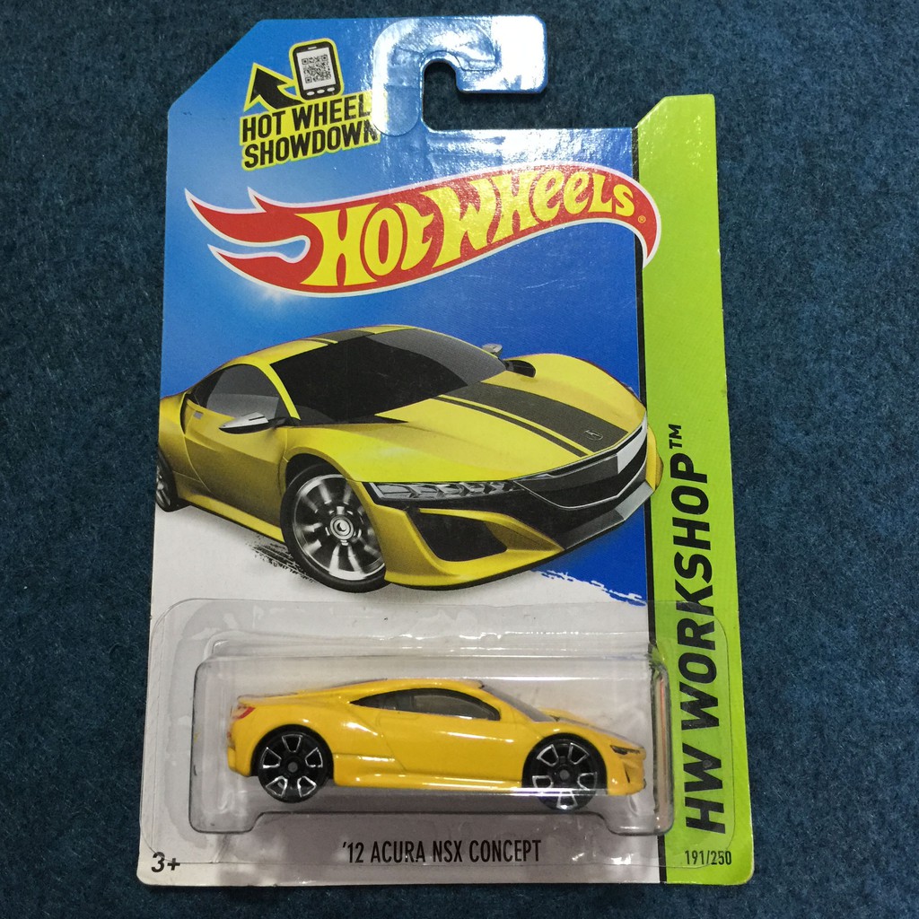 hot wheels acura nsx concept