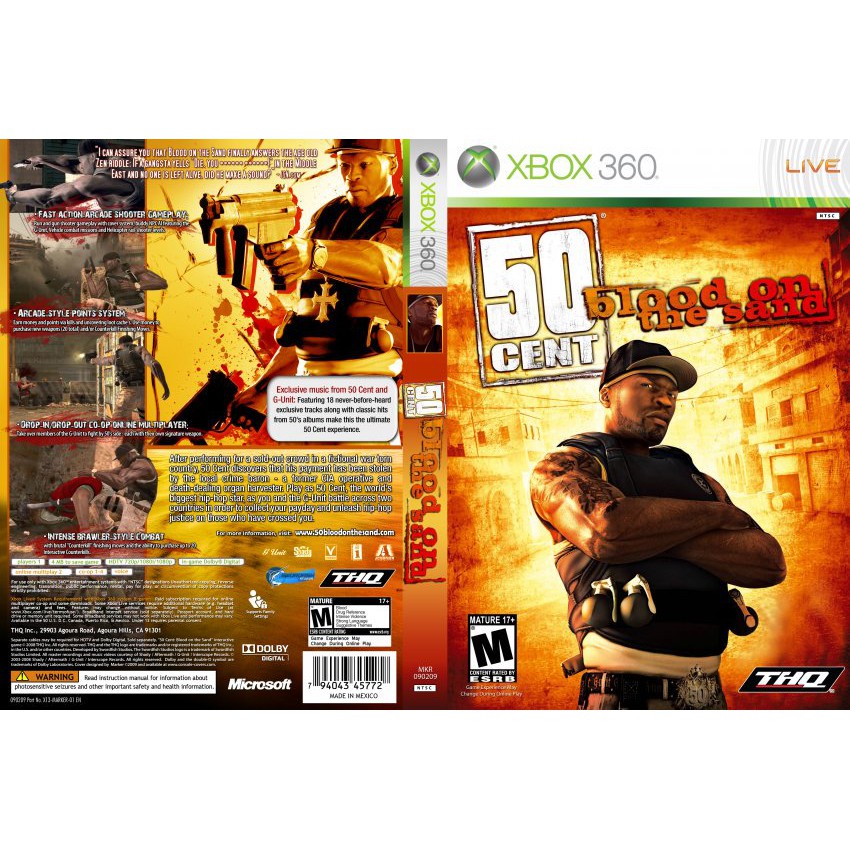 50 cent xbox 360