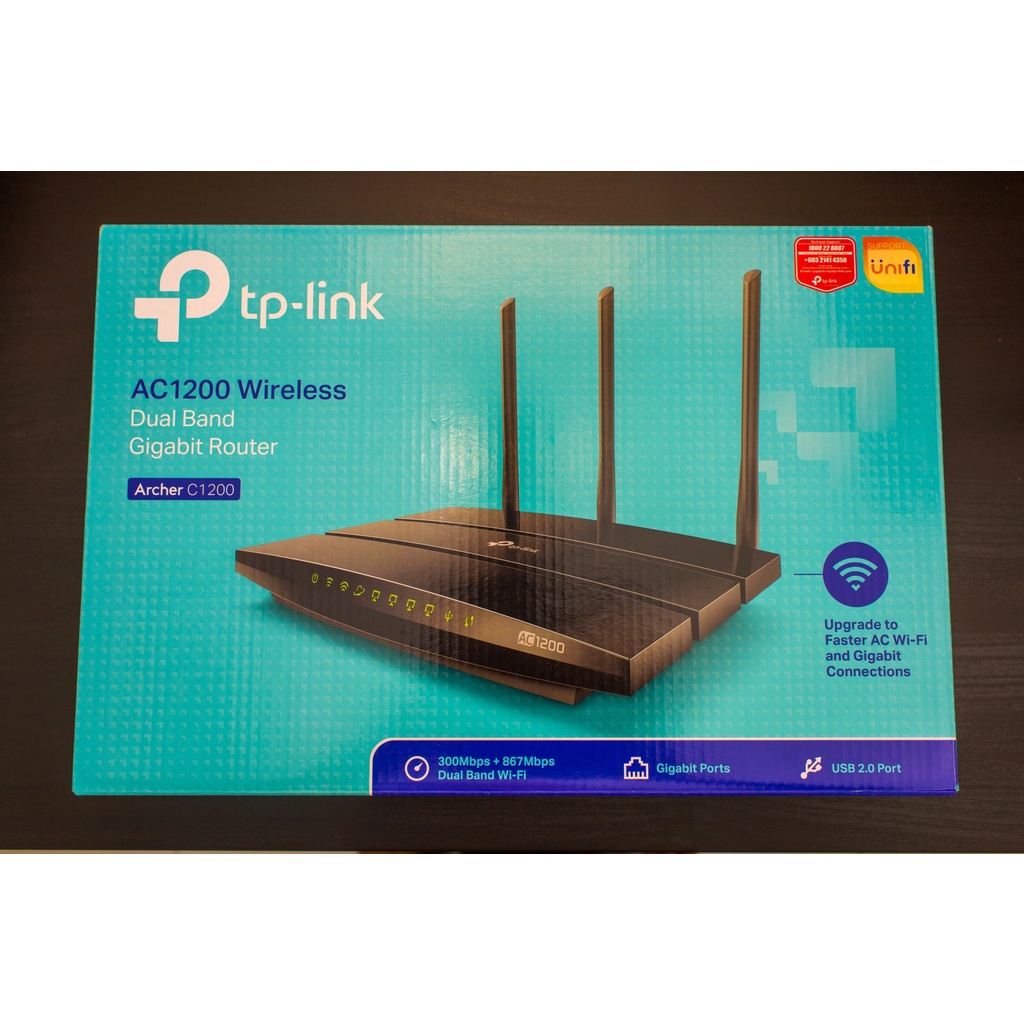 [Used] TPLink Archer C1200, AC1200 Wireless Dual Band Gigabit Router Shopee Malaysia