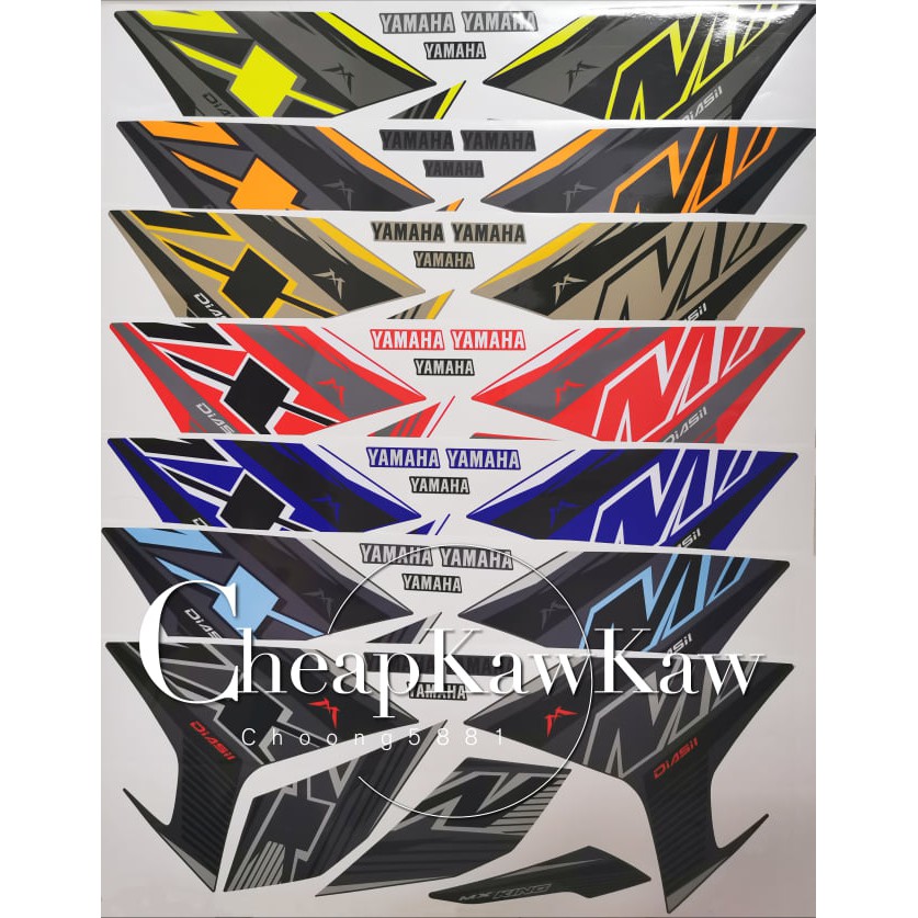 Y15 Y15ZR MX KING 150 (17) 2021 VIETNAM New Model Body Cover Stripe ...