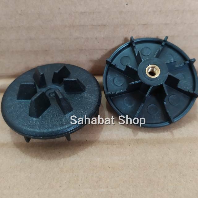 MESIN NATIONAL TRISONIC VIVA BLENDER MACHINE CONNECTOR BLACK MACHINE GEAR/ WITH SMALL THREAD
