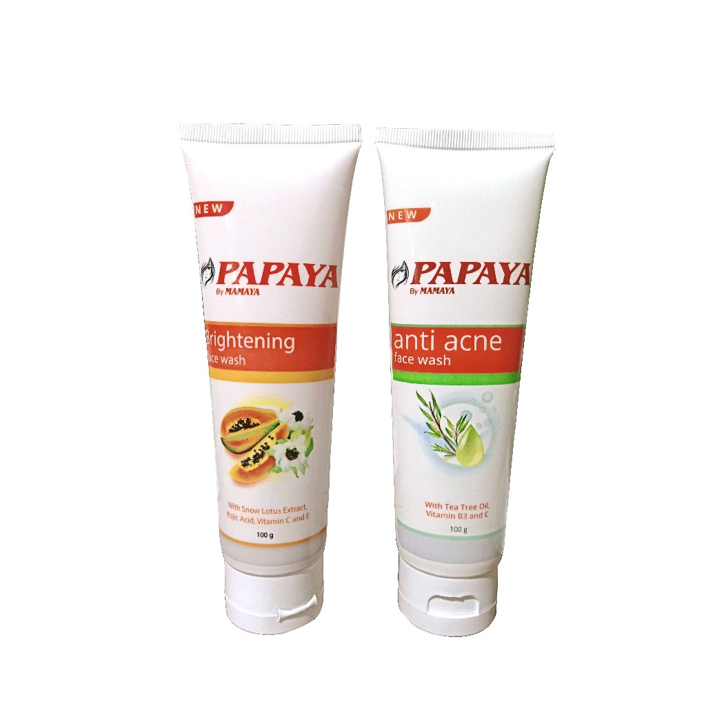 papaya facial foam
