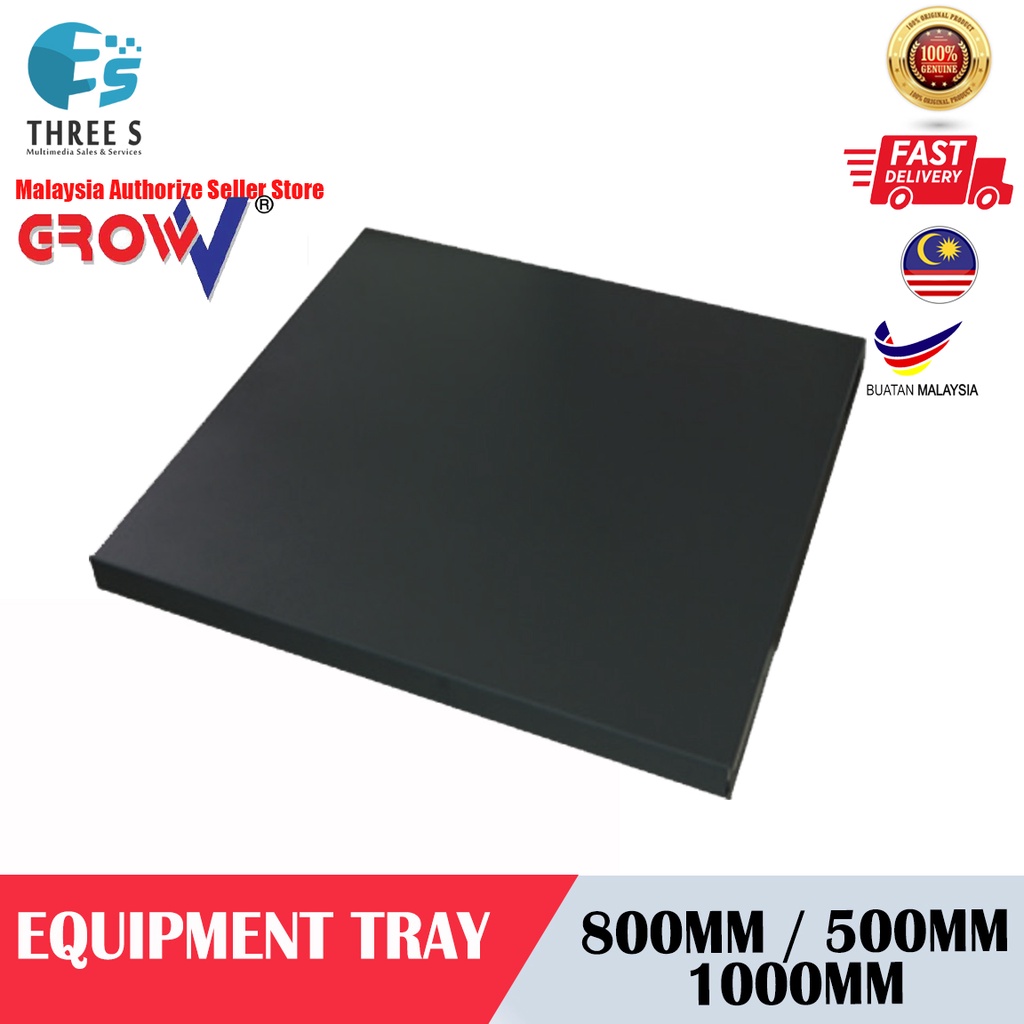 GrowV Equipment Tray for Server Rack 500/800/1000 MM Depth | Shopee ...