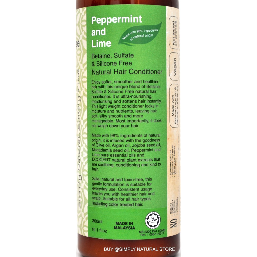 Sensenique Natural Peppermint Lime Set Shampoo Hair