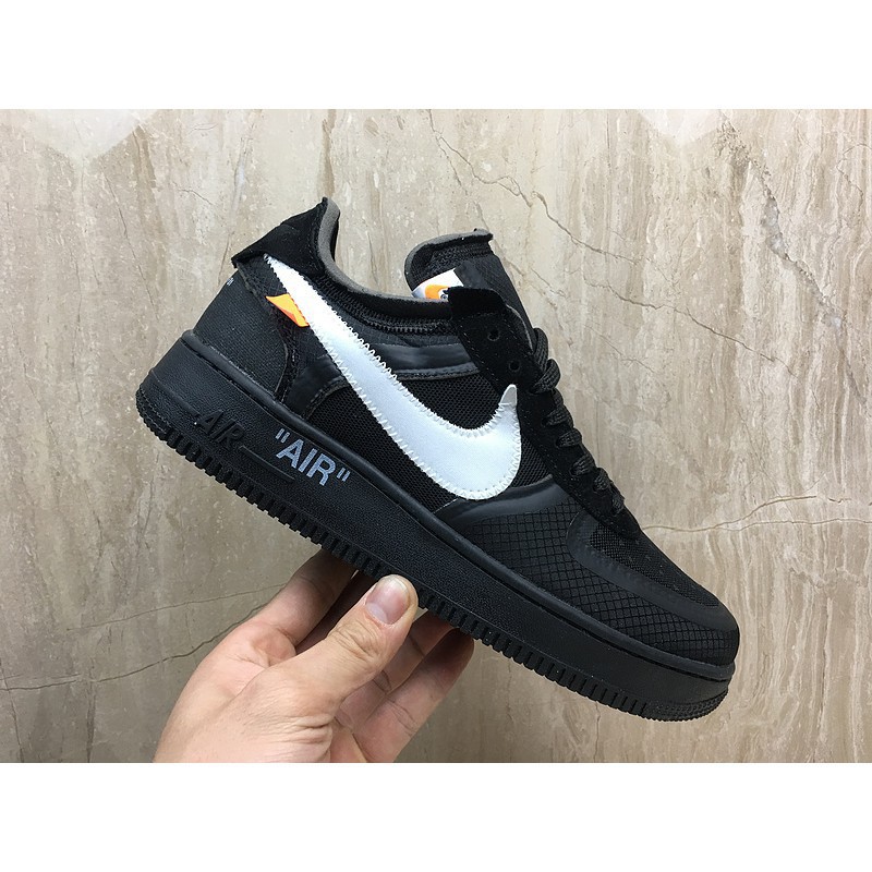 ow x air force 1 black