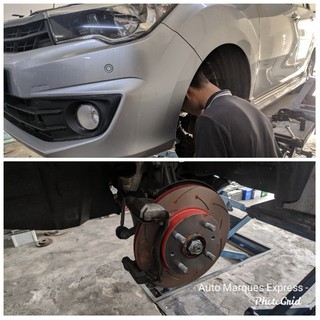 TRW XPS Rotor Ceramic Brake Pad - Perodua Myvi Myvi Lagi 