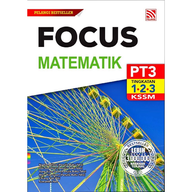 Mh Buku Rujukan Focus Pt3 Tingkatan 1 2 3 Kssm 2022 Matematik Bm Version Pelangi Shopee Malaysia