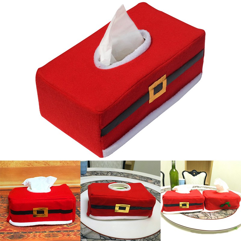 christmas tissue holder