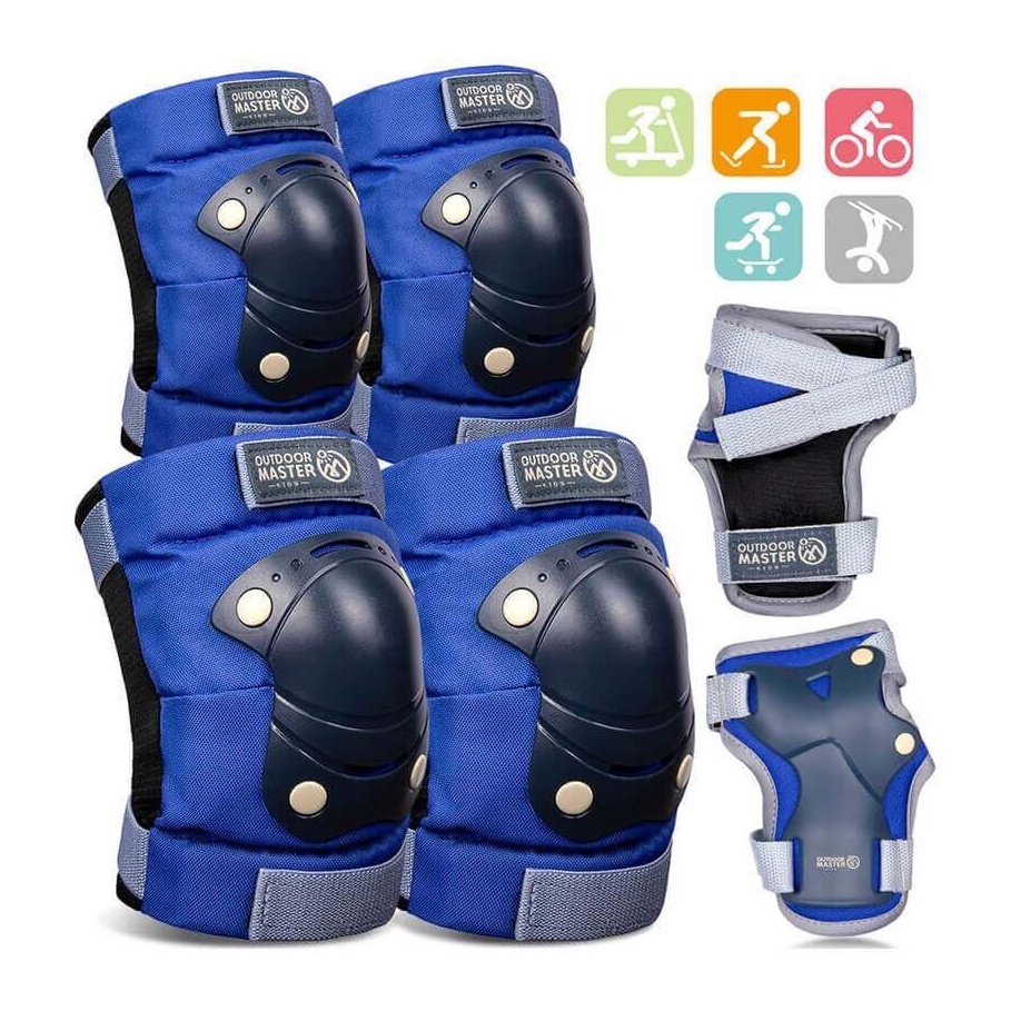 Outdoor Master *KIDS/YOUTH* Protective Gears ----> Elbow, Wrist and Knee Pads (5310822/5240323)
