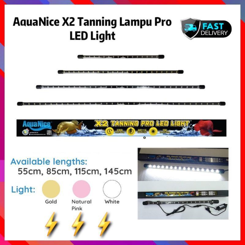 [55cm] Aqua Nice X2 Tanning Pro Led Light-Super White