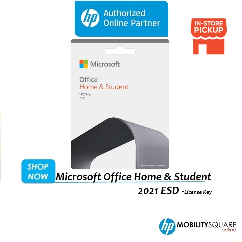Microsoft Office Home and Student 2021 ESD Shopee Malaysia