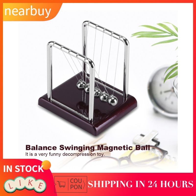 In Stock Balance Swing Magnetic Ball Cradle Physics Science
