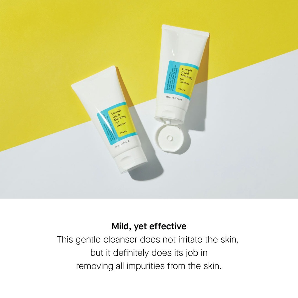 COSRX Low pH Good Morning Gel Cleanser 50ml Gentle Face Cleanser Low pH