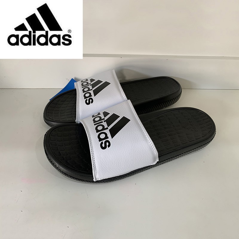 adidas flat slippers