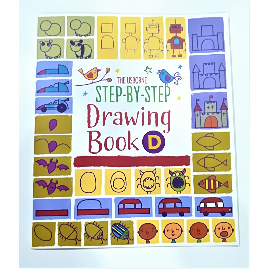 Learn How To Draw Step-by-Step Drawing Book | Shopee Malaysia