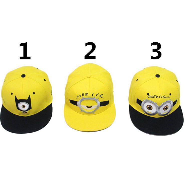 minion baseball hat