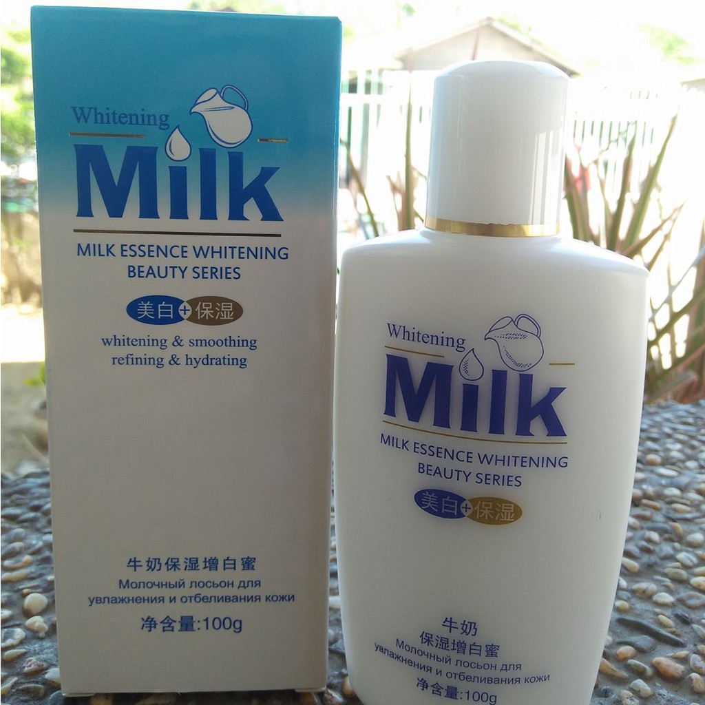 Milk Essence Whitening Magic Lotion 100g. Shopee Malaysia