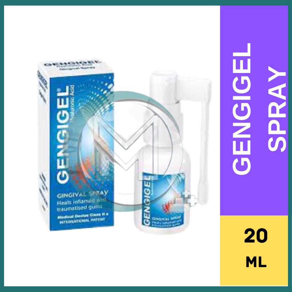 [EXP 06/25] GENGIGEL SPRAY 20ML (SPRAY ULSER, MULUT & SAKIT TEKAK