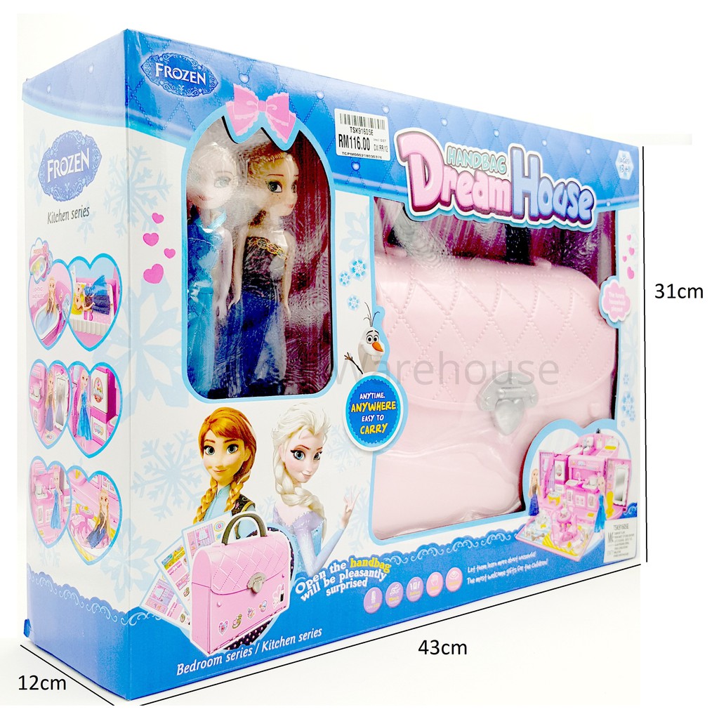 frozen doll house set