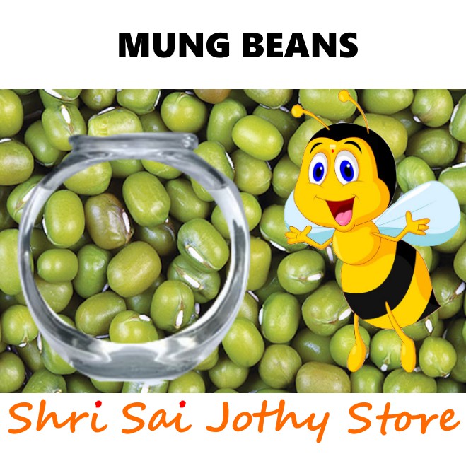 Buy MUNG BEANS / KACANG HIJAU / பாசிப் பயறு - SHRI SAI 