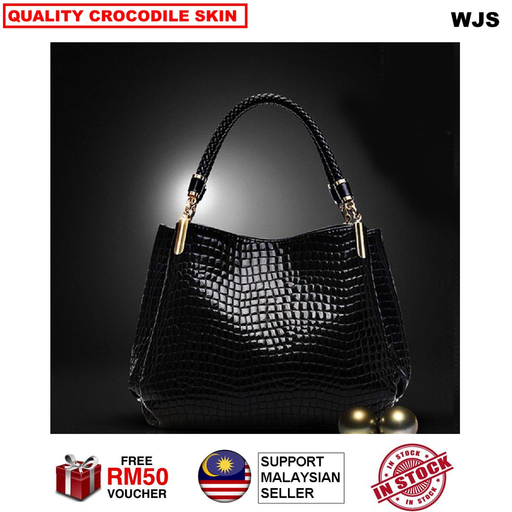 crocodile brand handbag malaysia