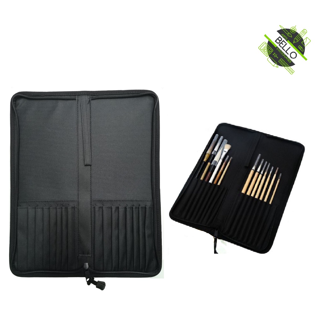 Painting Brush Holder Bag 18 Hole ( 30.5 cm x 37.5cm ) Shopee Malaysia