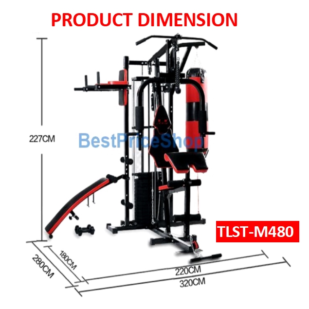 weight stack home gym