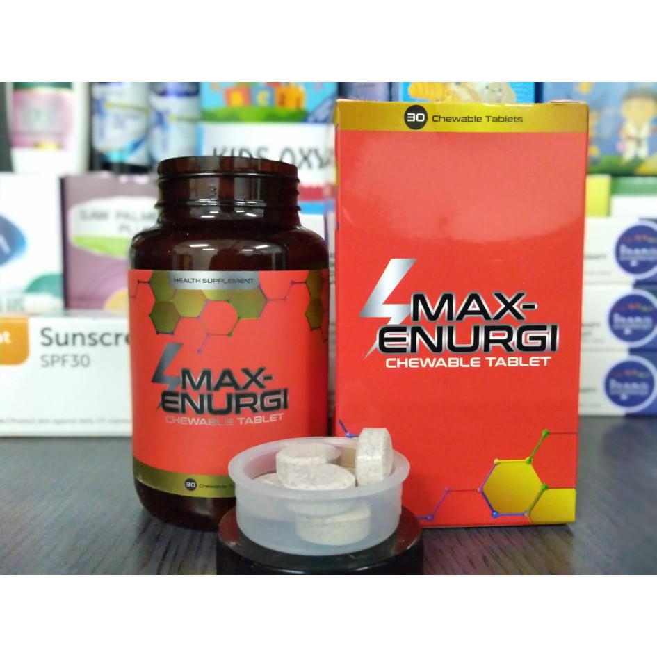 MAX ENURGI (UNTUK TAMBAH BERAT BADAN)
