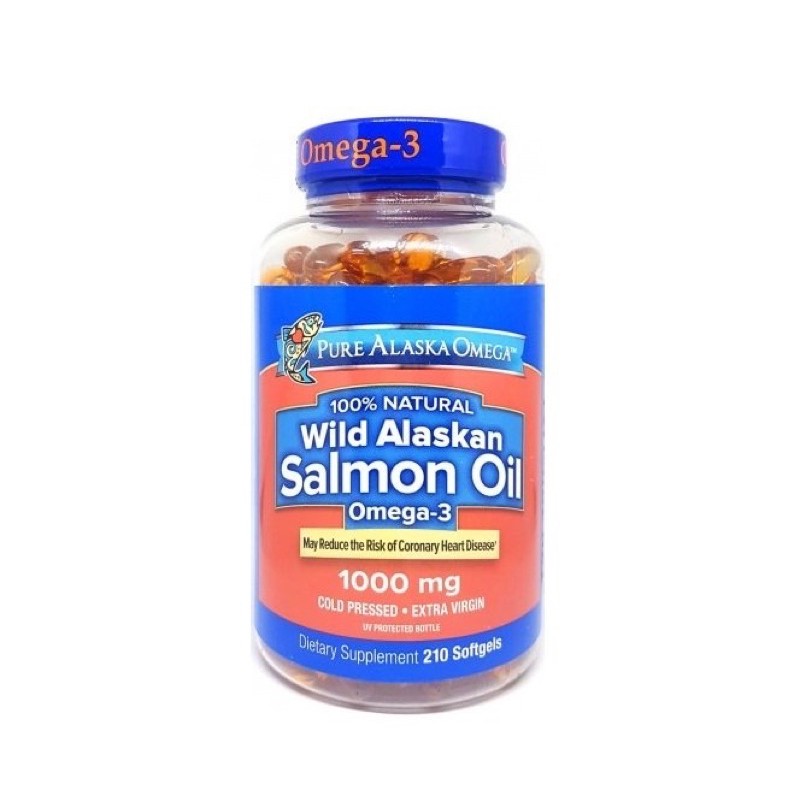 Buy Pure Alaska Omega Wild Salmon Oil 1000 Mg 210 Softgels Usa Seetracker Malaysia