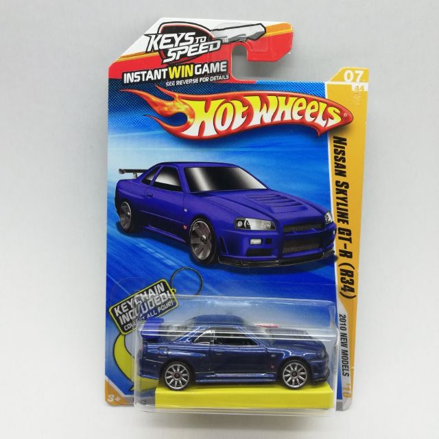 hot wheels nissan skyline bnr34