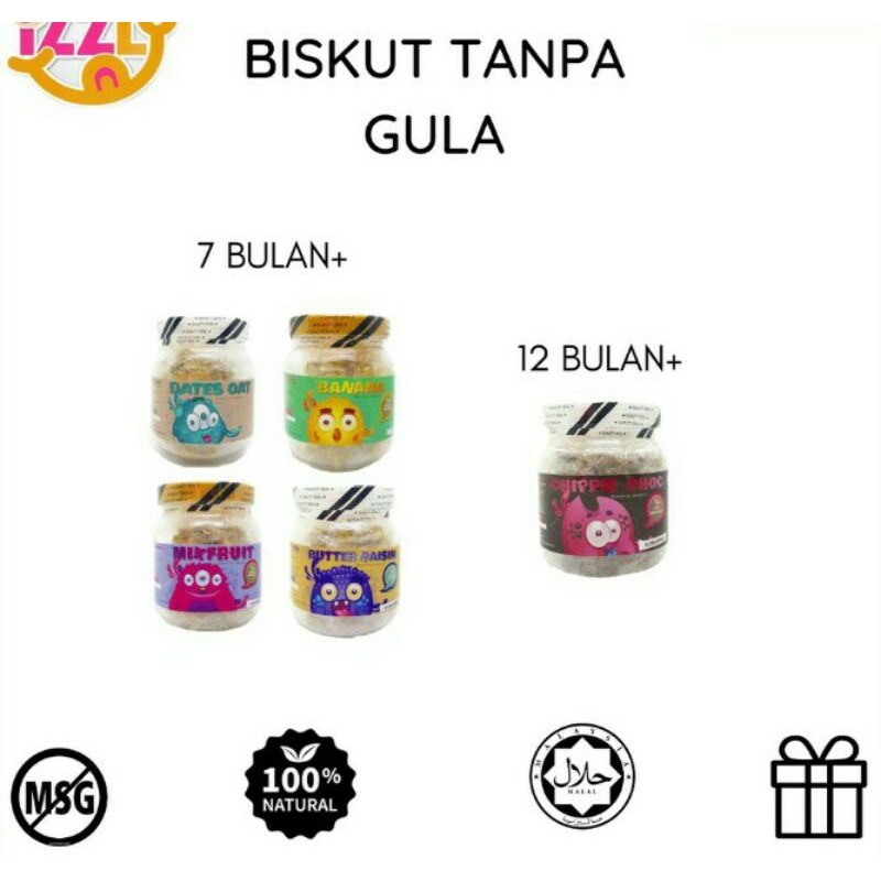Biskut Cair Dalam Mulut Izzly Shopee Malaysia