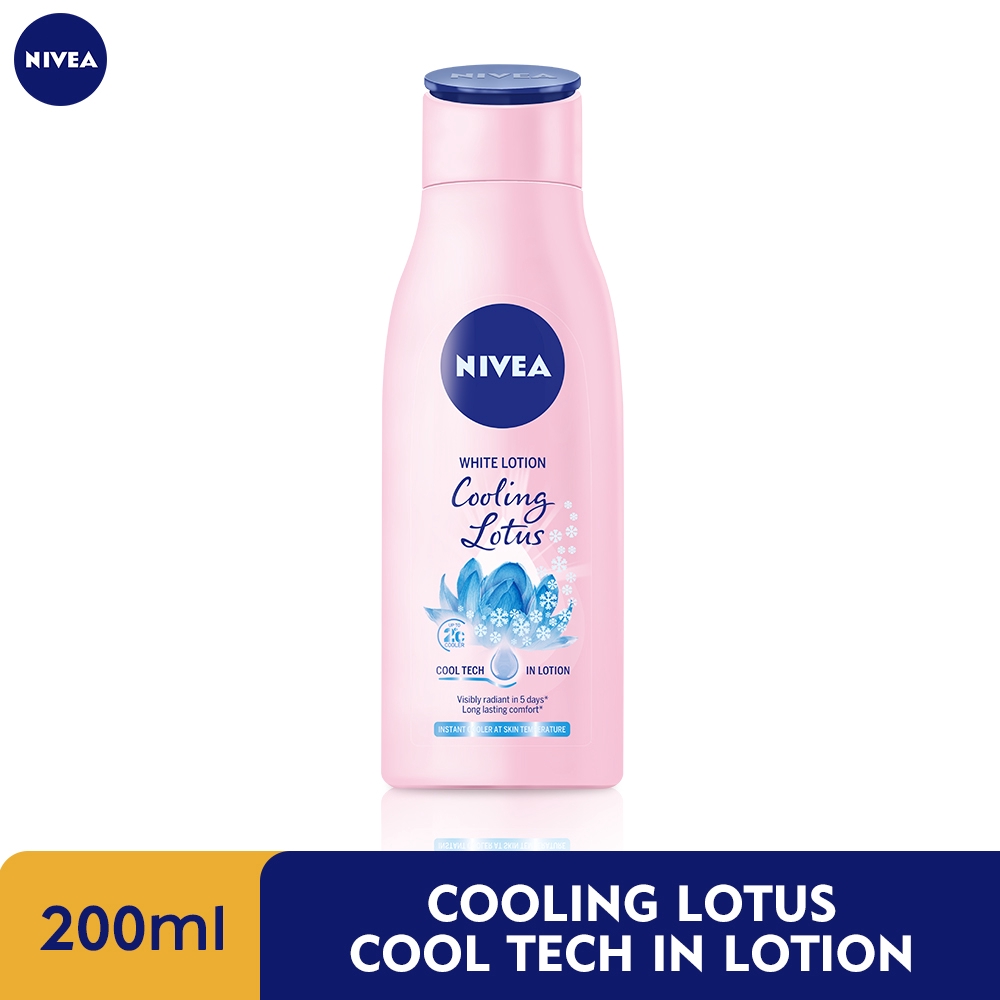 NIVEA Body Lotion Extra White Cooling Lotus (200ml) 85734 Shopee Malaysia