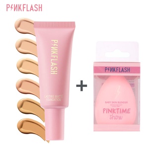 Image of Pinkflash OhMySelf Full Coverage Long Wear Oil Control Raya Waterproof Matte Foundation And Makeup Sponge Beauty Tools