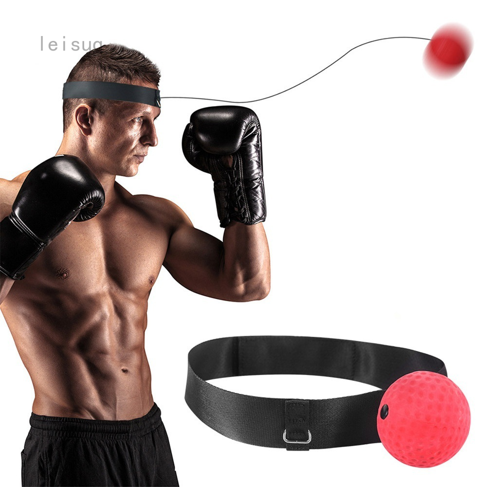 head mounted boxing reflex ball