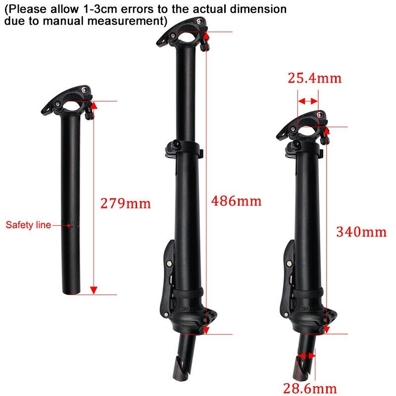 telescopic stem for folding bike