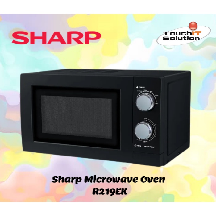Sharp 20L R219EK Microwave Oven SHPR219EK Shopee Malaysia
