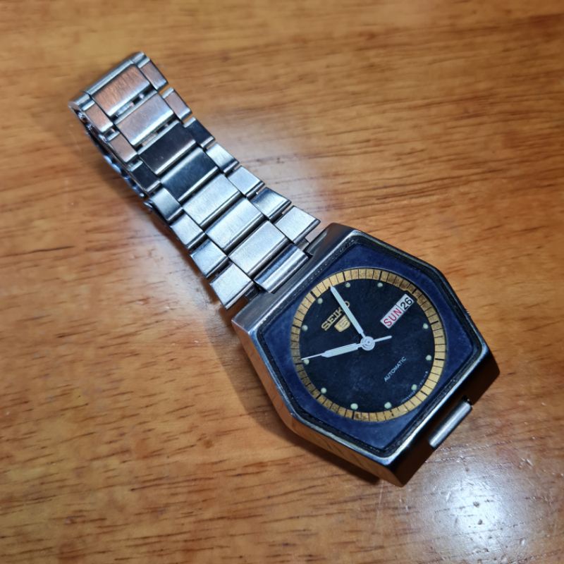 Seiko 5 Hexagon 6309A Automatic Watch | Shopee Malaysia