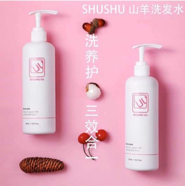韩国 Shushu山羊奶洗发水500ml Shopee Malaysia