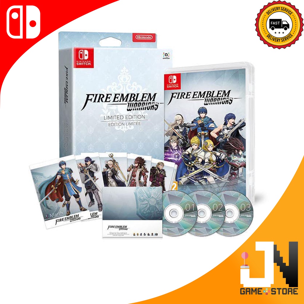 Nintendo Switch Fire Emblem Warriors Limited Edition (English)(New) Shopee Malaysia