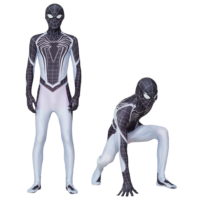 Marvel PS4 Negative Space Suit Spider-Man Cosplay Bodysuit Halloween ...