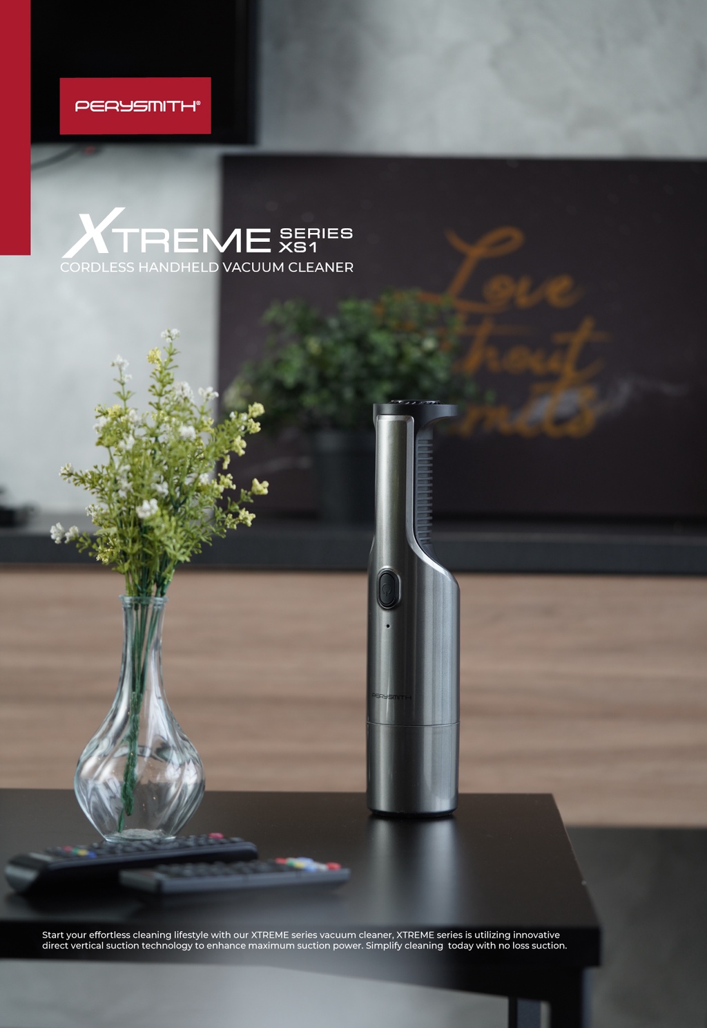 PerySmith Cordless Vacuum Cleaner XTREME Series XS1 Shopee Malaysia