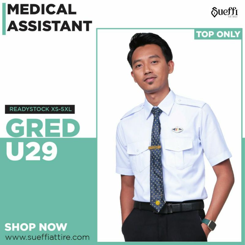 Uniform Ma Medical Assistant Pembantu Perubatan Shopee Malaysia