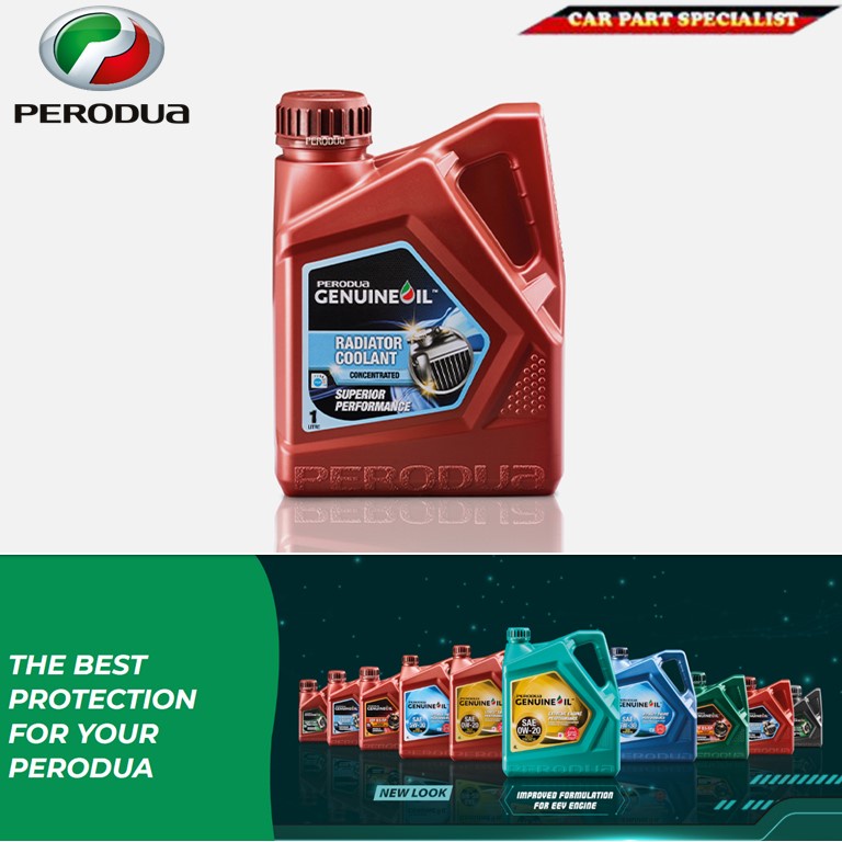 100 Original Perodua Radiator Coolant 1l Superior Performance Shopee Malaysia