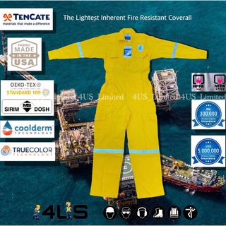 Tencate Tecasafe plus 700 Petronas Spec inherent FR coverall (FRC) with